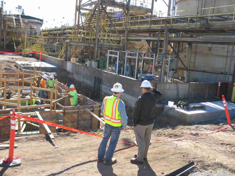 2016 - TIMET construction to upgrade process flow lines.