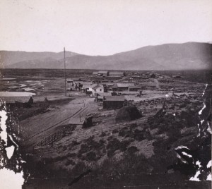 Empire City looking toward Carson City. 1860s