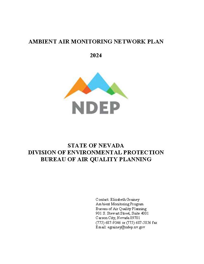 2024 Ambient Air Monitoring Network Plan