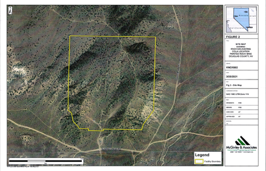 Painted Rock Mine Facility Boundary